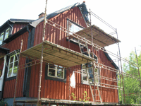 Haus streichen