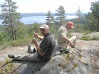 Pause auf dem Berg